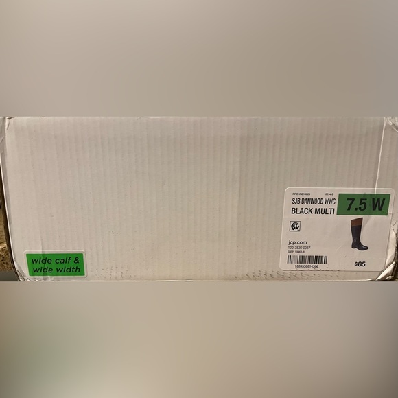 St John Bay Dan Wood Black Multi Boots - Picture 4 of 4